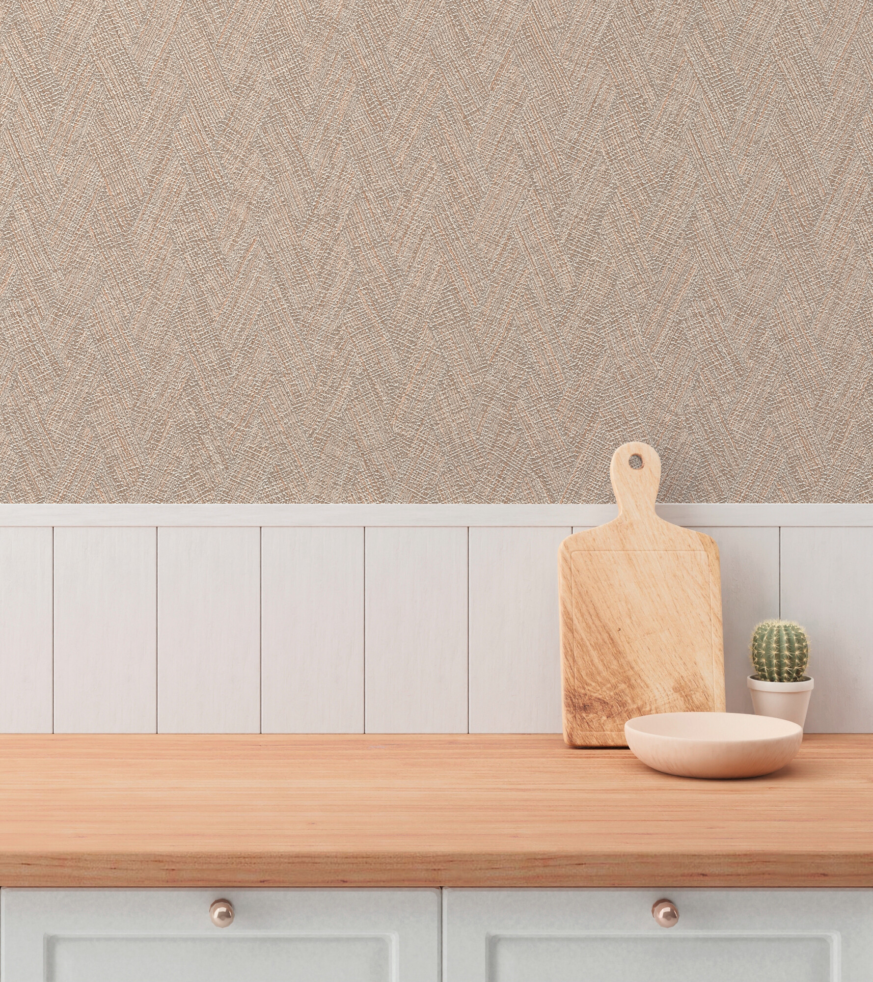 A.S.Creation Vliestapete braun orange B/H/D: ca. 53x1005x8,5 cm