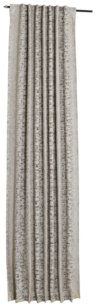 Kombivorhang Gizem natur B/L: ca. 140x245 cm