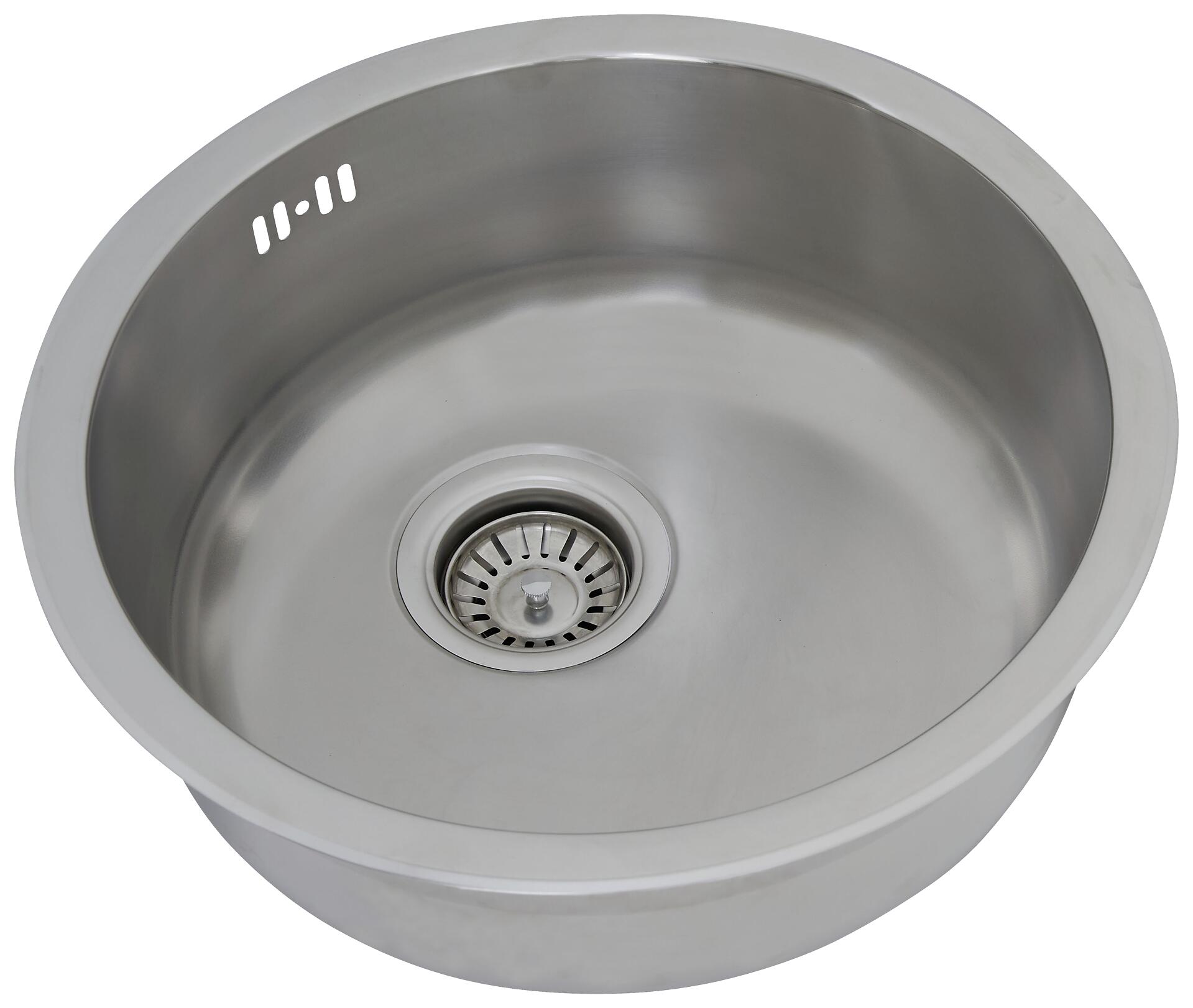 Respekta Einbauspüle Portland 446 Edelstahl Edelstahl T/D: ca. 17x44,6 cm