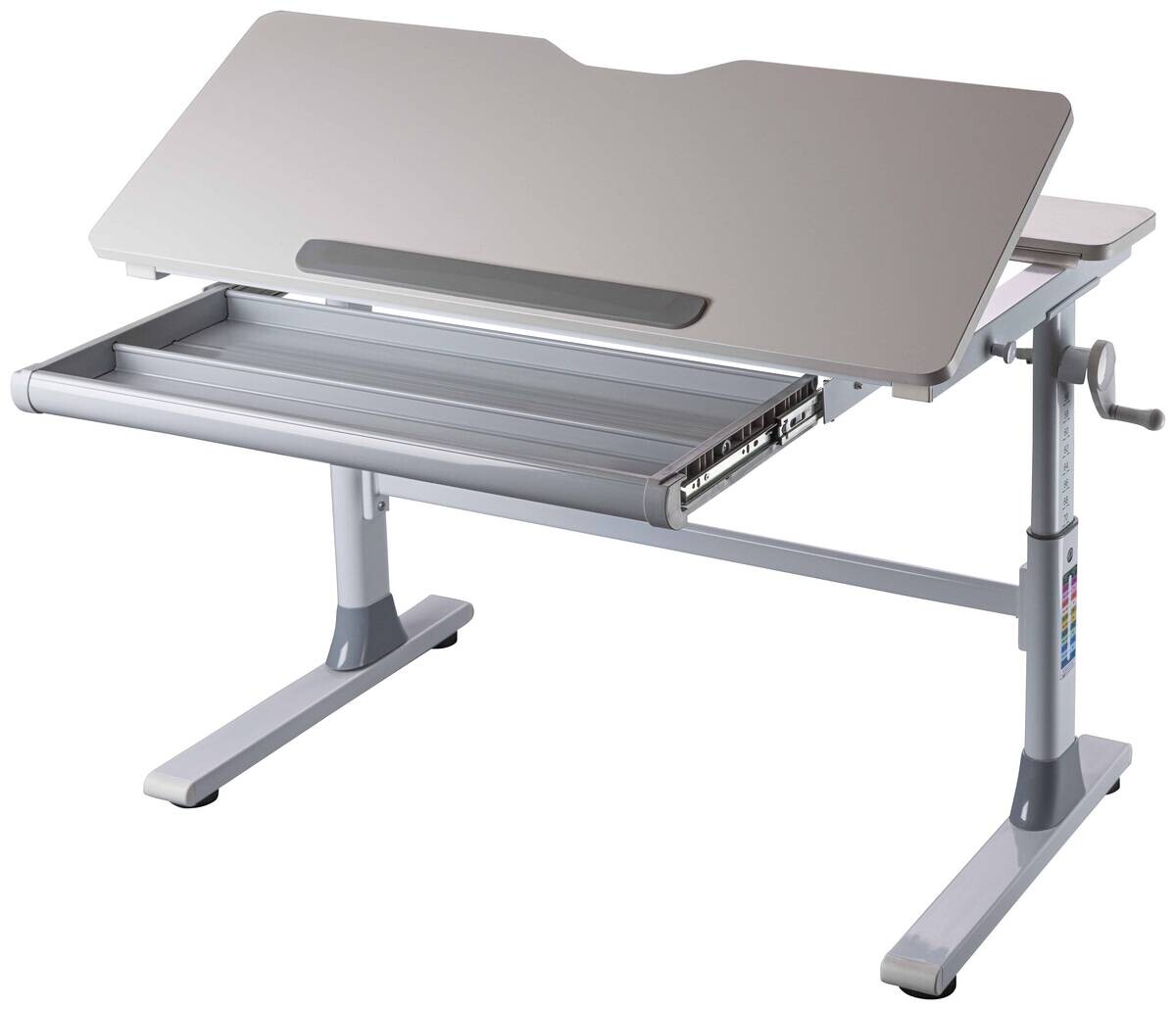 Schreibtisch Frederik weiß pulverbeschichtet B/H/L: ca. 60x56x100 cm