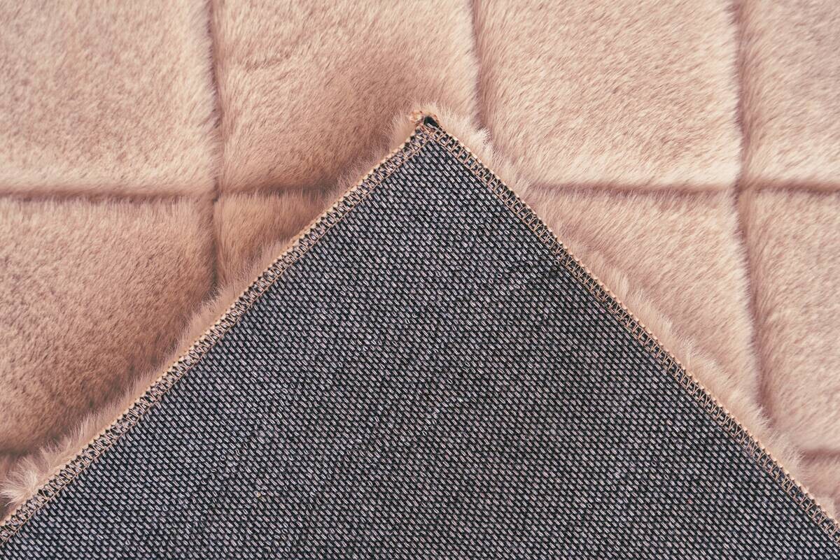 Padiro Hochflorteppich Imala 125 rosa B/H/L: ca. 80x3x150 cm