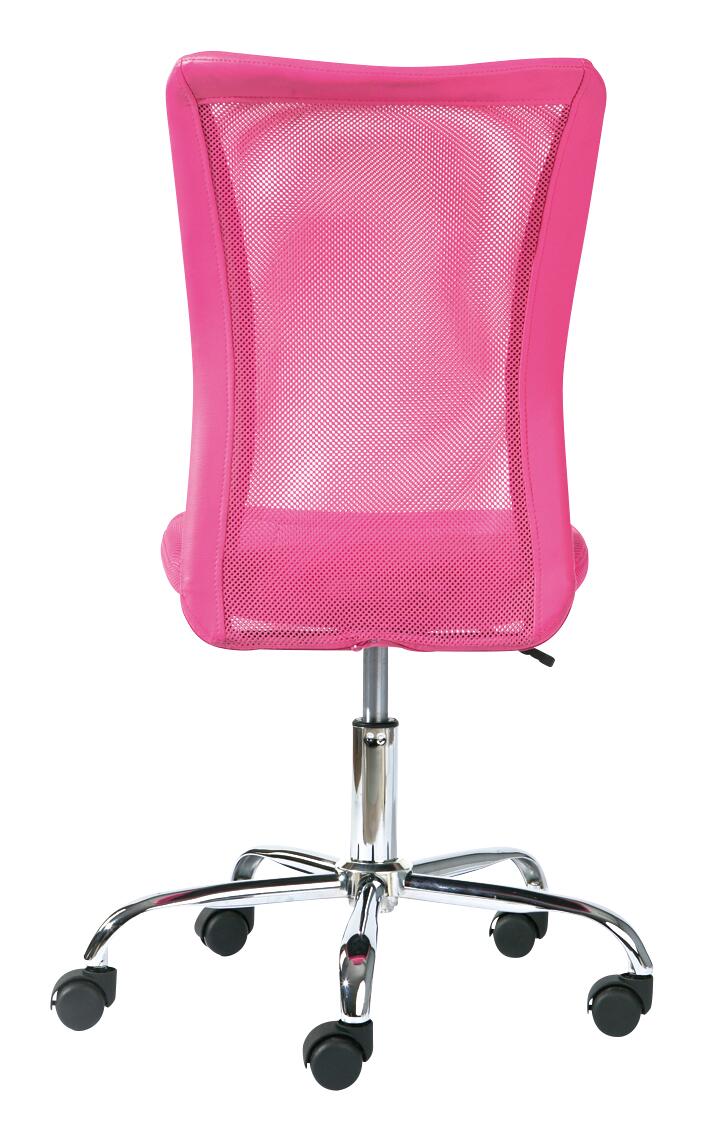 Drehstuhl Bonnie pink Kunststoff Metall