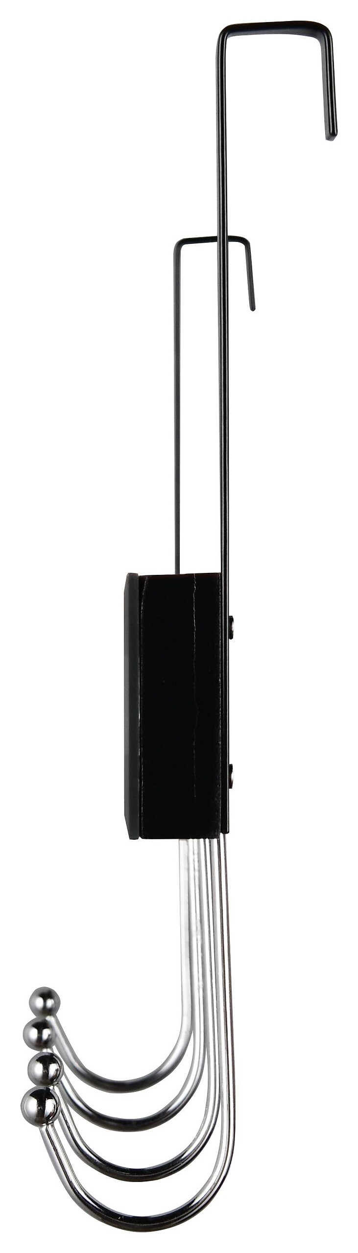 Türgarderobe Zoe weiß schwarz Glas B/H/T: ca. 40x12x9 cm