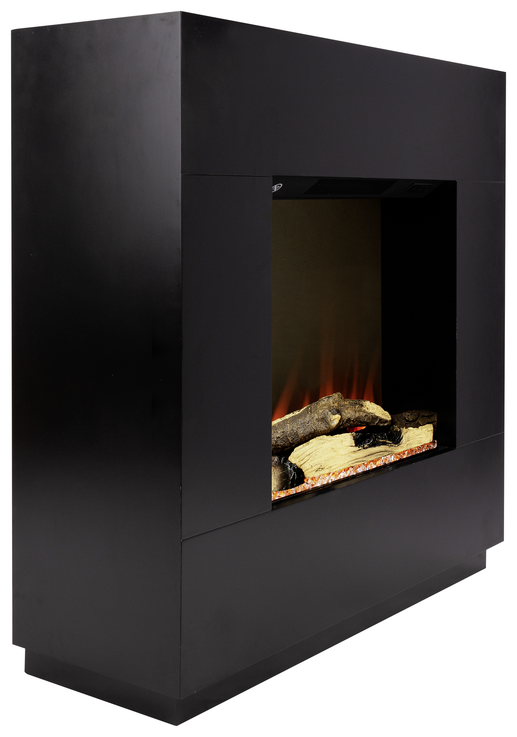 BHP Elektrischer-Kamin Hedda BG00752-4 schwarz MDF B/H/T: ca. 80x76x26 cm ca. 1500 W