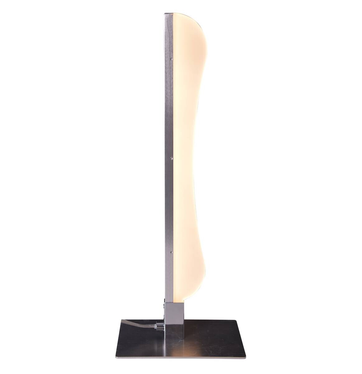 Näve Leuchten Tischleuchte 3113442 Chrom Kunststoff Metall B/H/T: ca. 10x38x16 cm null 1 Brennstellen