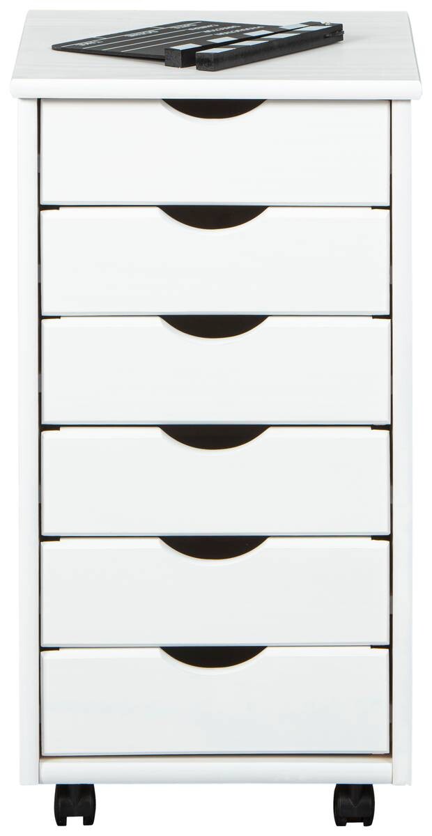 Rollcontainer Simon weiß