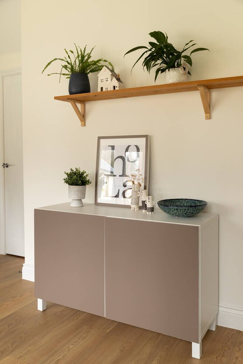 Klebefolie teak B/L: ca. 45x200 cm