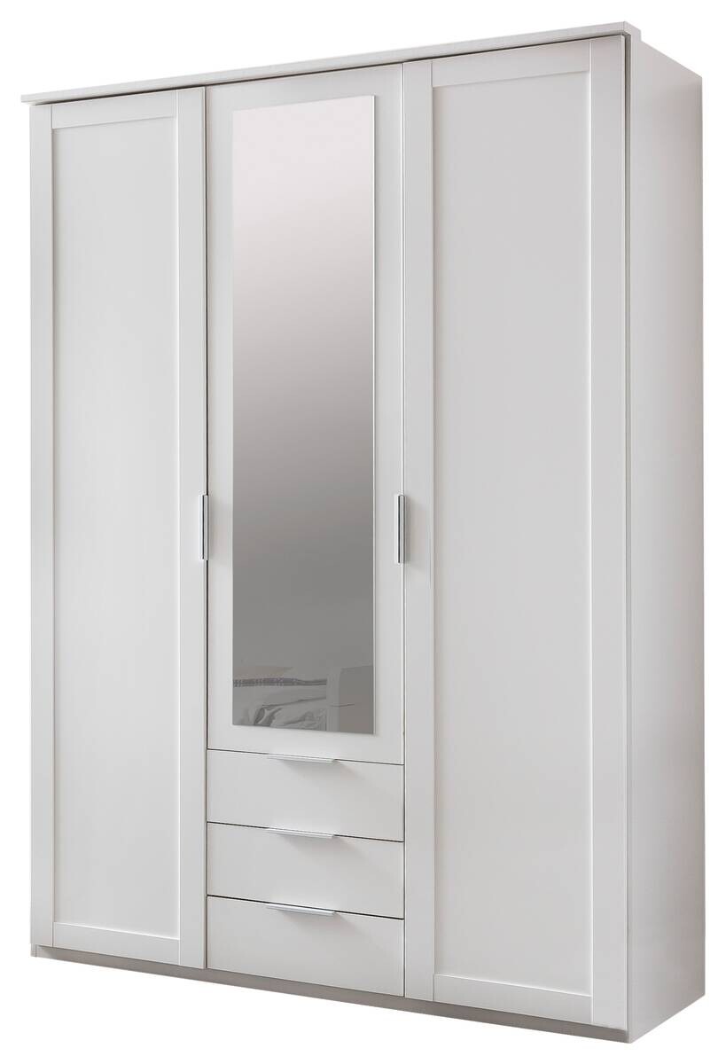 Kleiderschrank Nadja weiß B/H/T: ca. 135x210x58 cm
