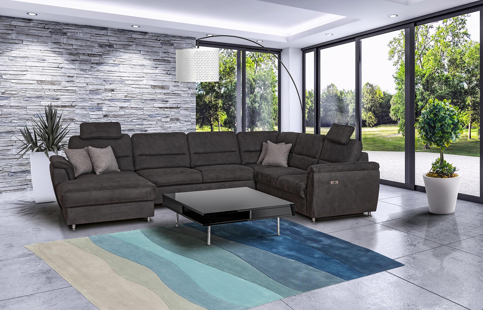 Wohnlandschaft Deva B/T: ca. 167x268 cm