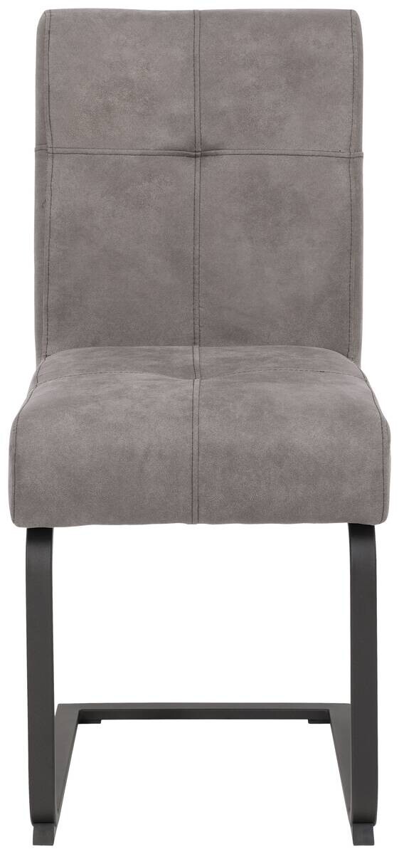 Essgruppe Luise II Eiche anthrazit Microfaser B/H/T: ca. 160x76x80 cm