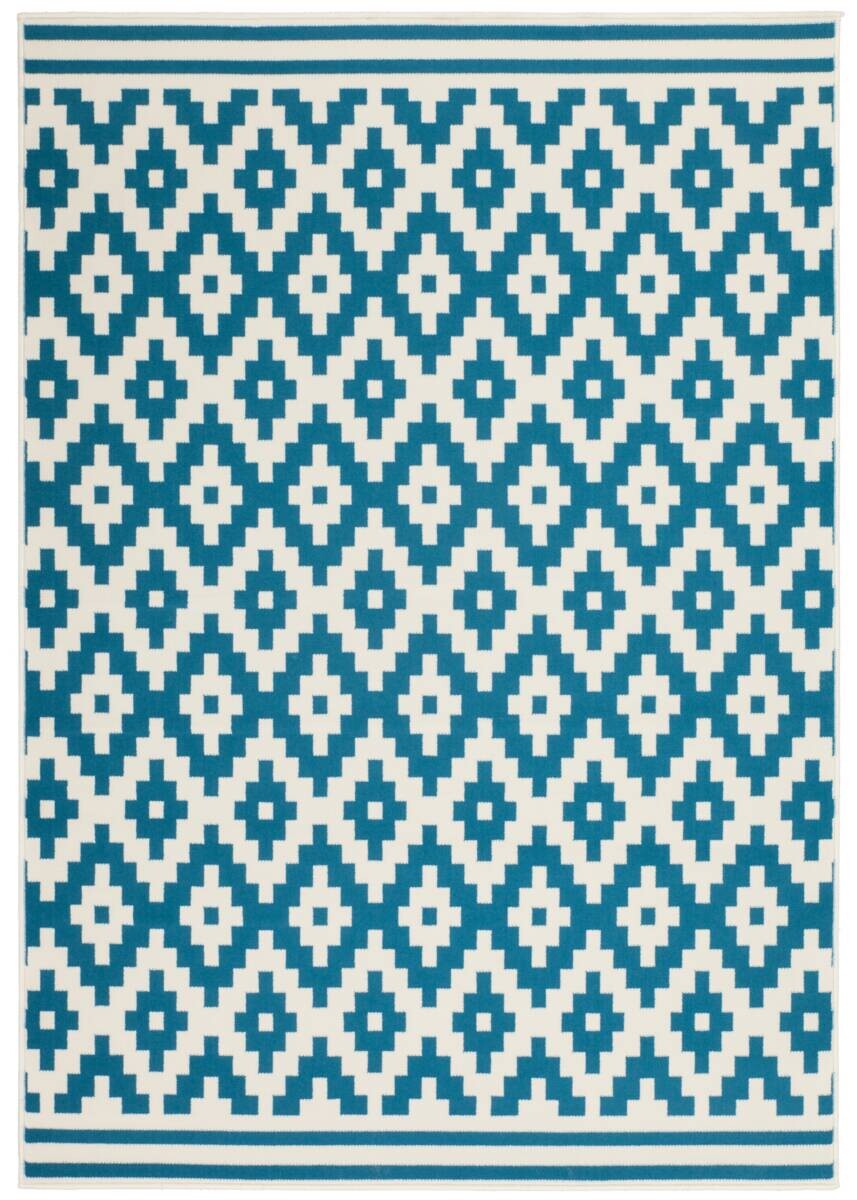 Kayoom Kurzflorteppich Now! 325 hellblau B/L: ca. 200x290 cm