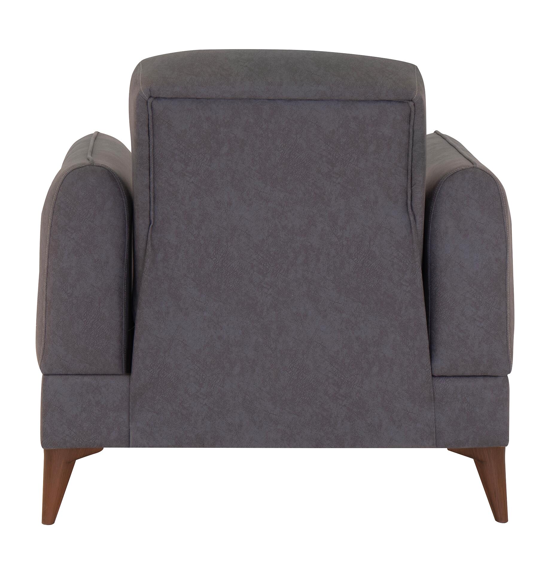 Sofa 3-2-1 Mislina blaugrau Microfaser