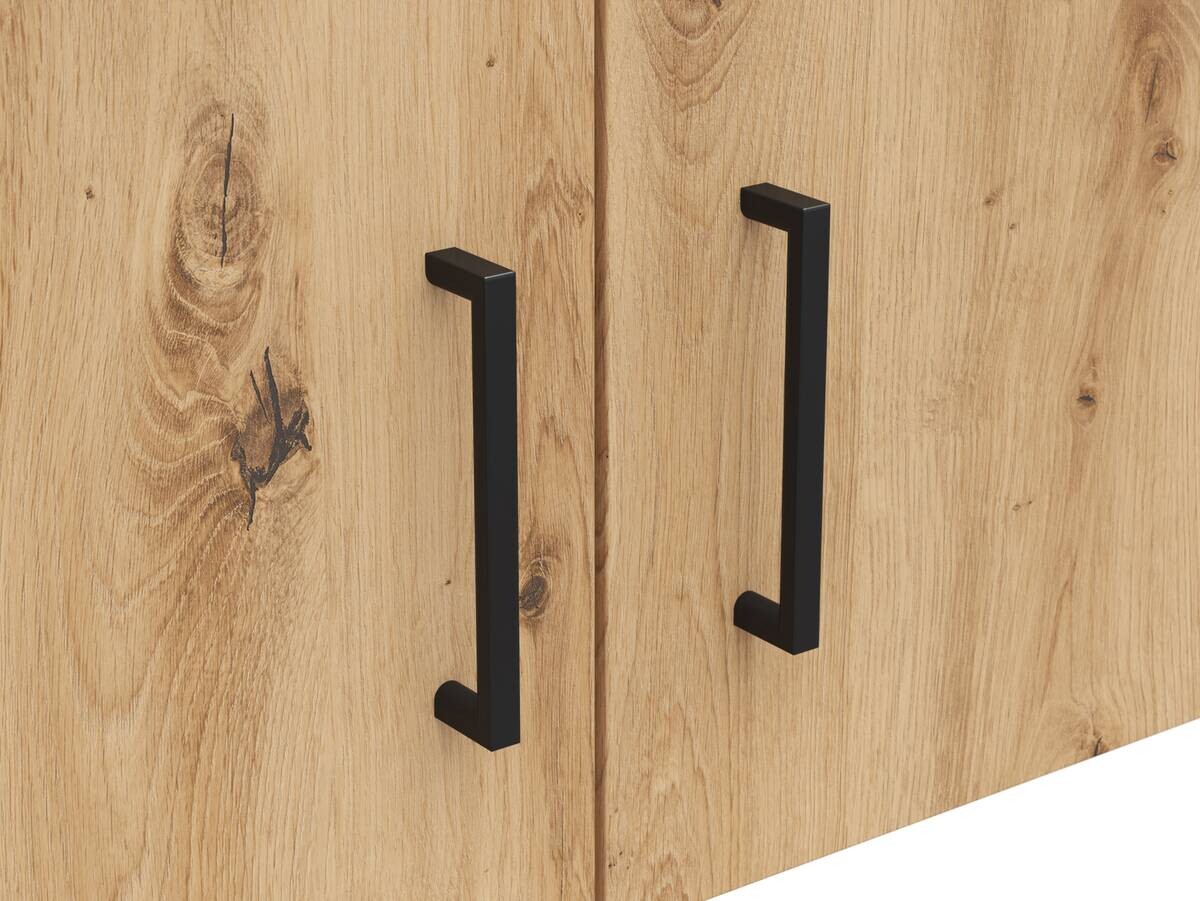 Aufsatz Multi-Stauraum Typ 22 Eiche Artisan Nachbildung B/H/T: ca. 80x35x40 cm