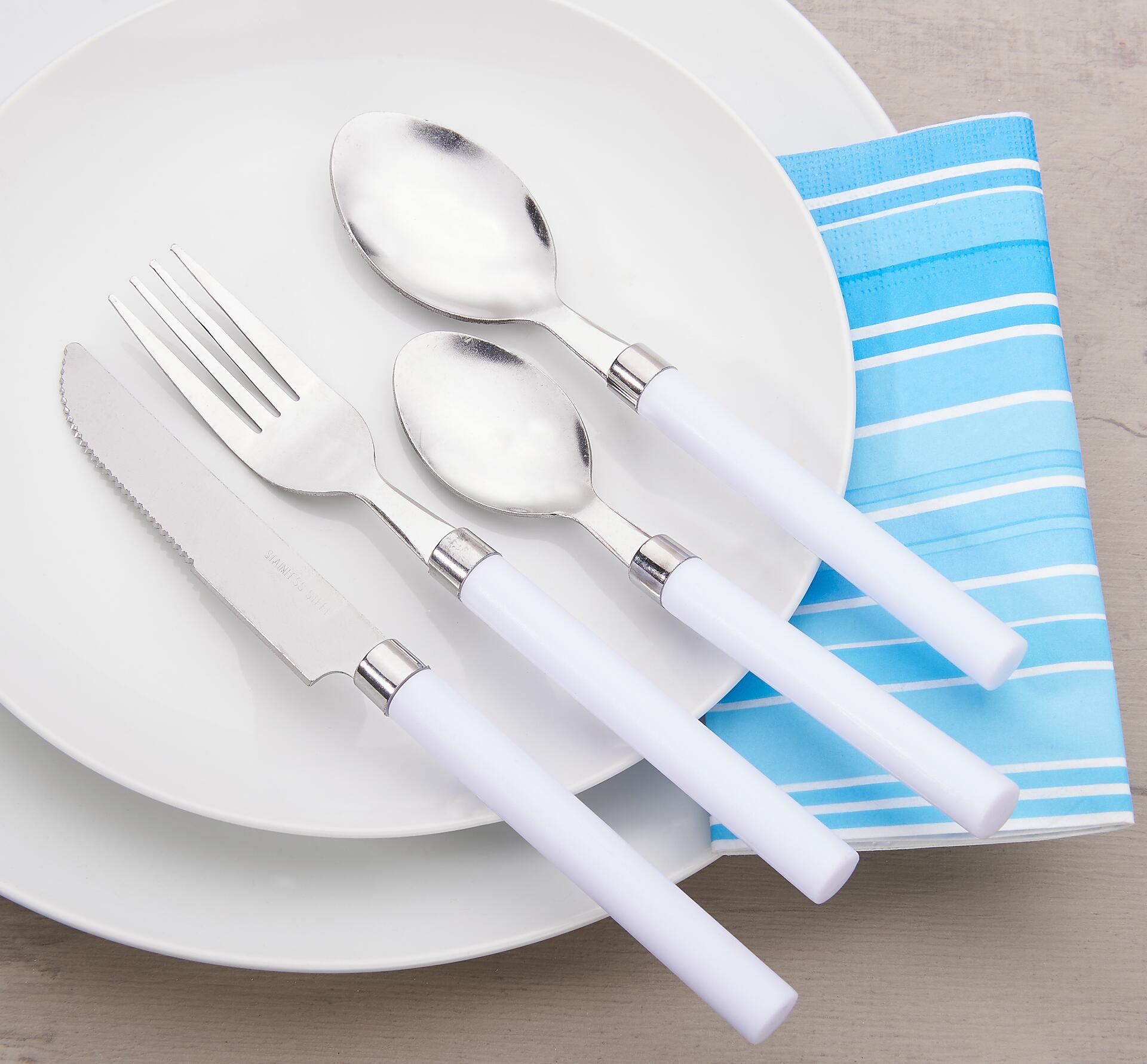 POCOline Besteckset sortiert Edelstahl 16 tlg.