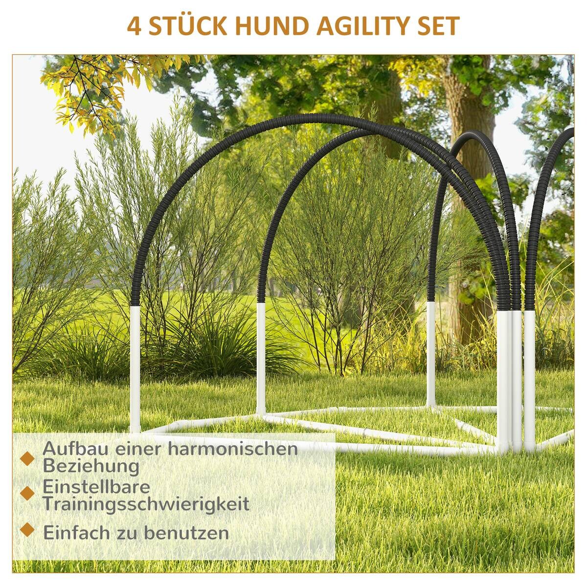PawHut Hunde-Agility-Set