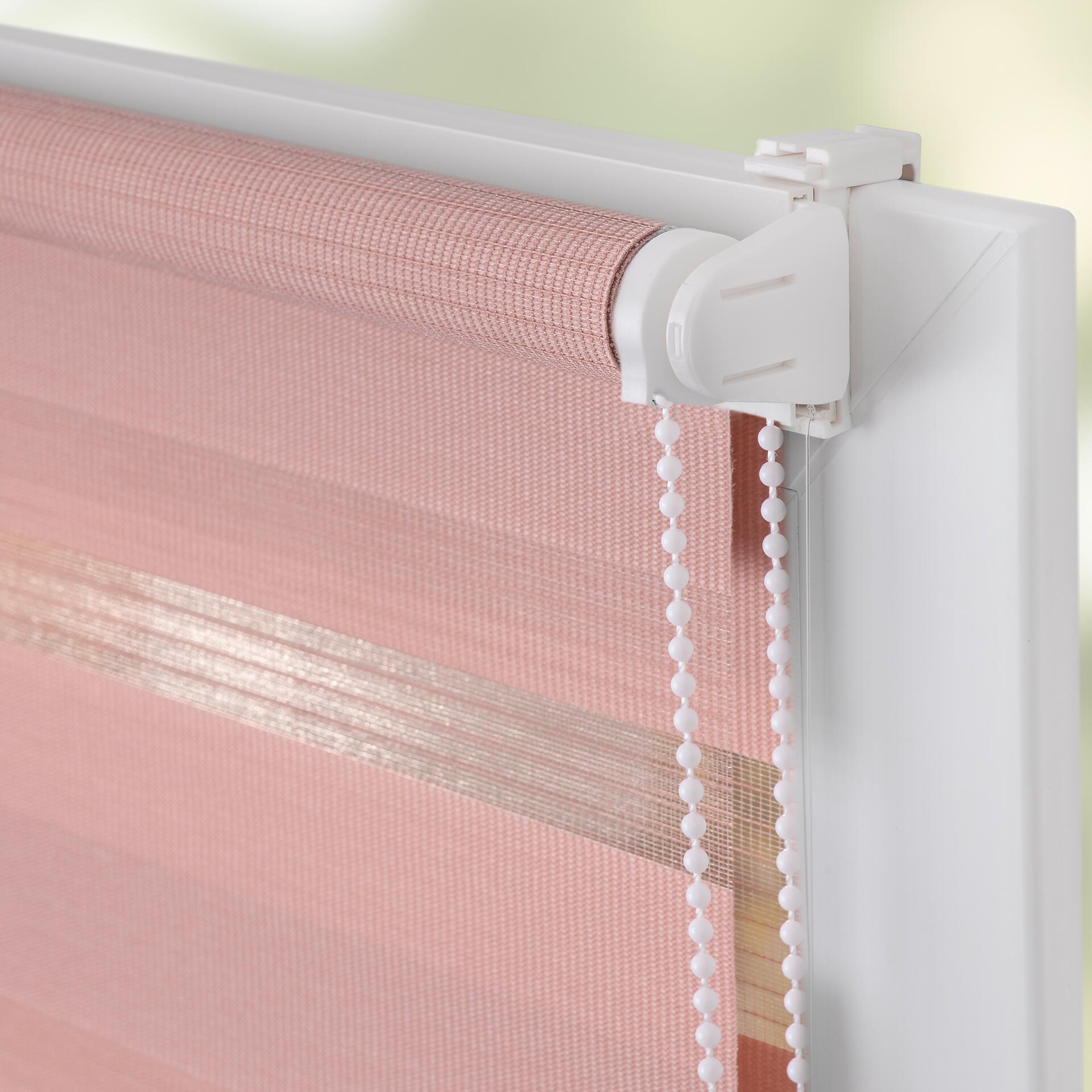 LICHTBLICK Doppelrollo Duo altrosa B/L: ca. 90x220 cm