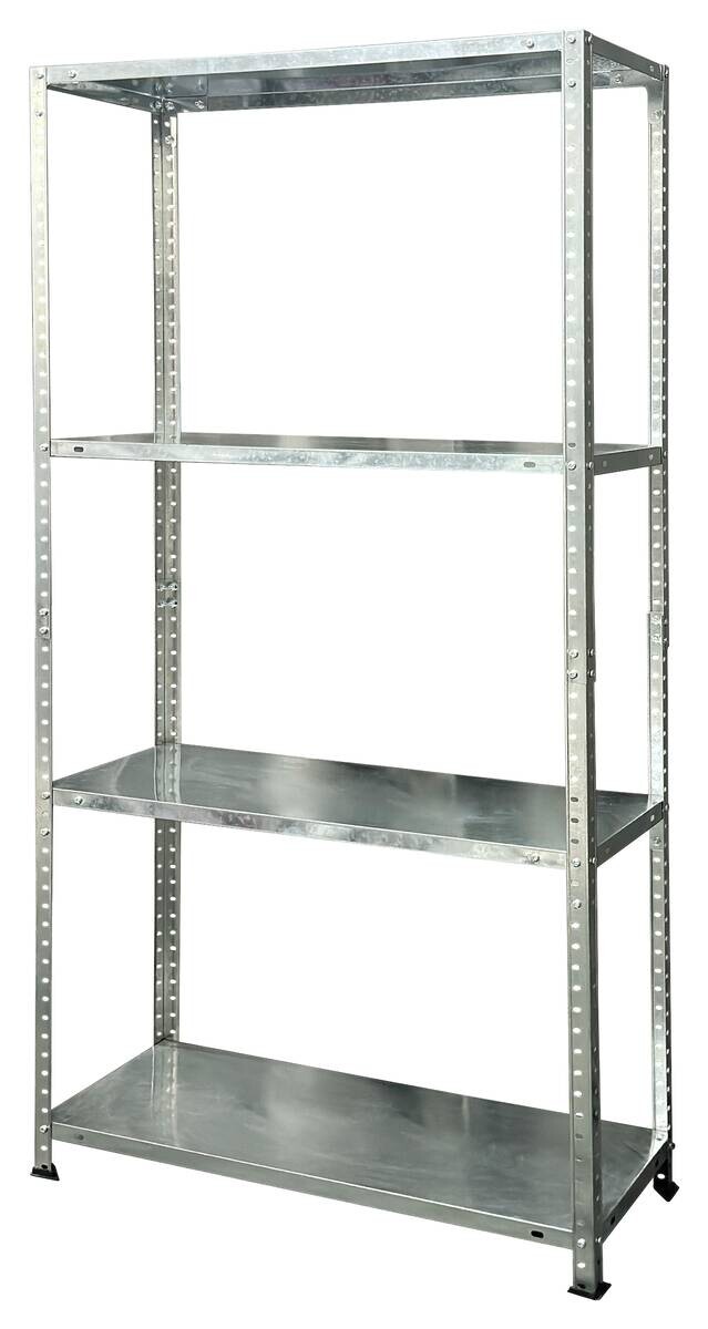 Schwerlaststeckregal verzinkt B/H/T: ca. 75x150x40 cm