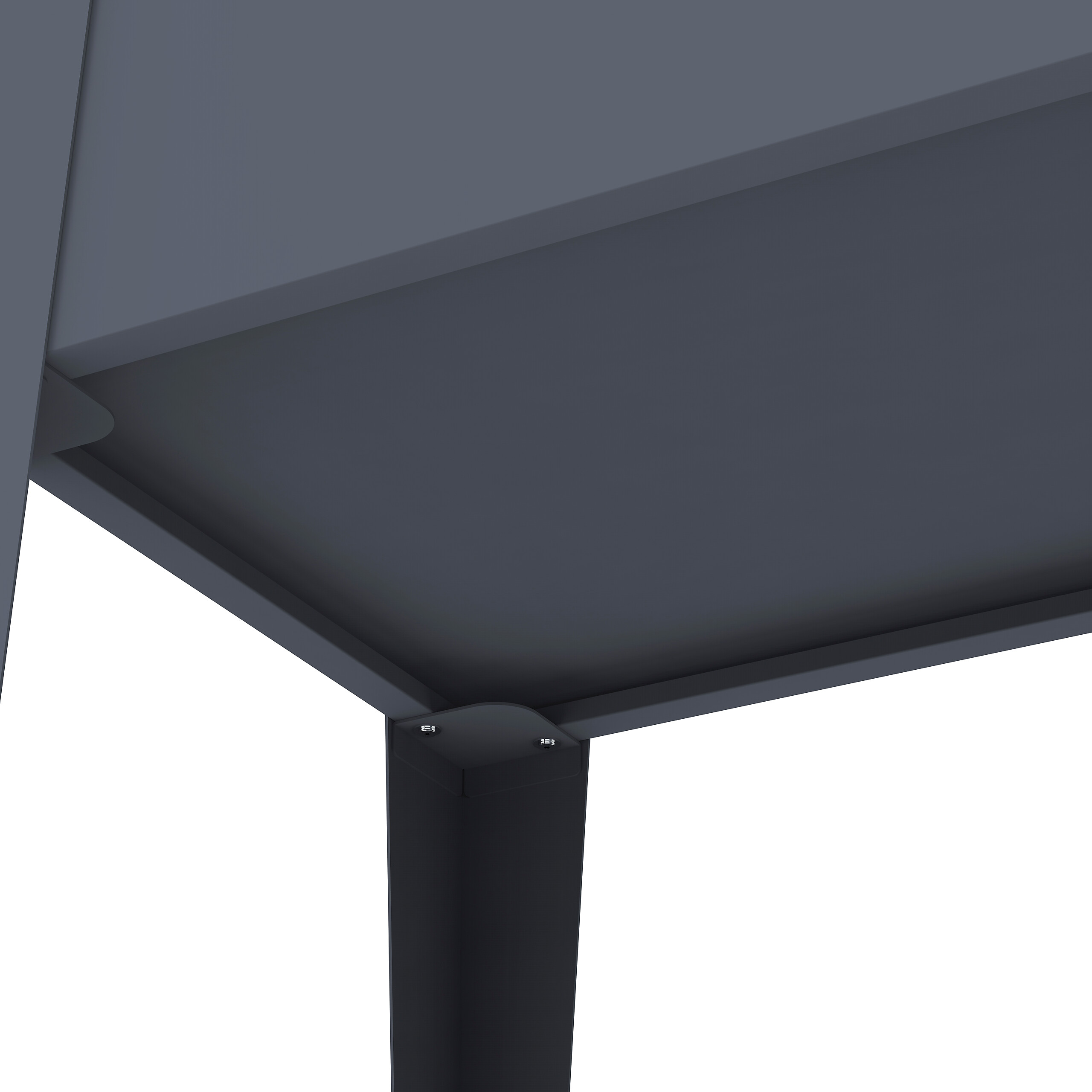 Westmann Hochbeet Mobila anthrazit Stahl B/H/L: ca. 118x80x50 cm