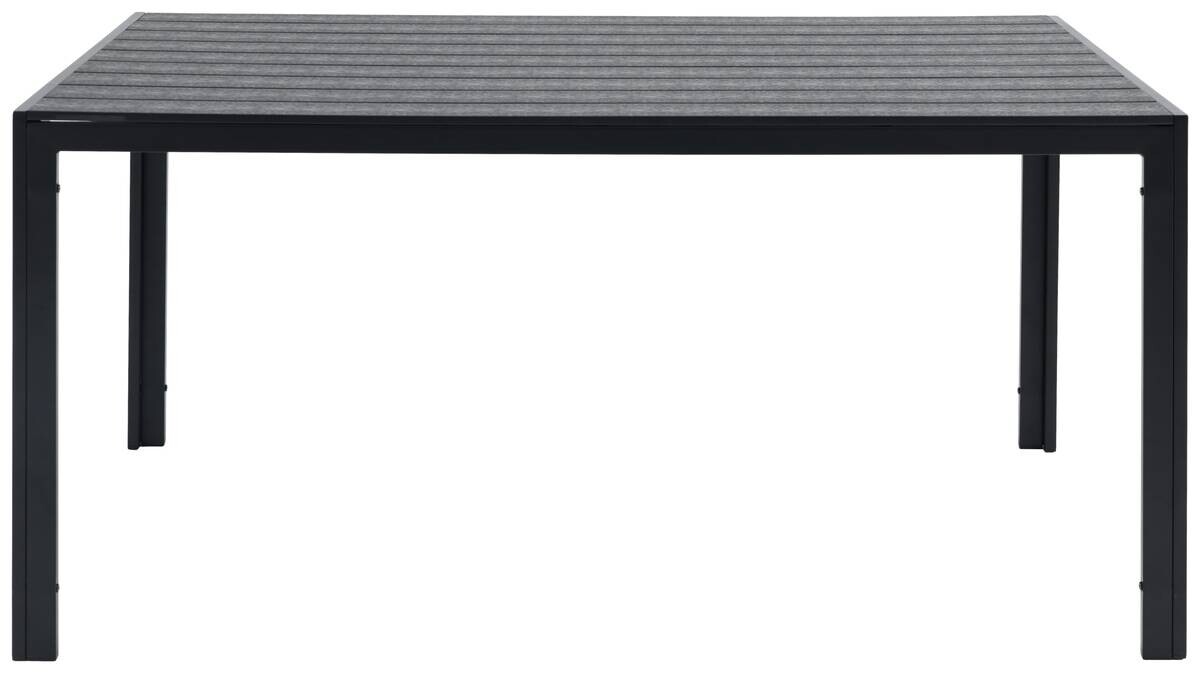 POCOline Gartentisch Mila schwarz Alu B/H/L: ca. 90x74x150 cm