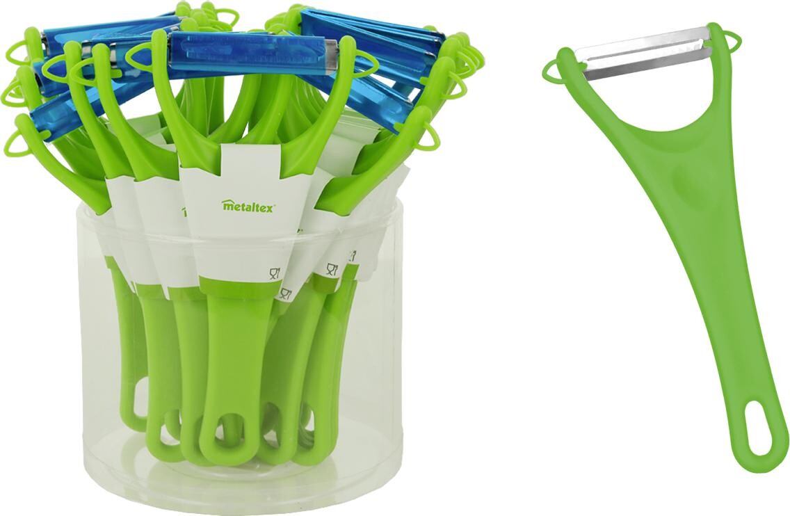 Metaltex Sparschäler grün Acryl