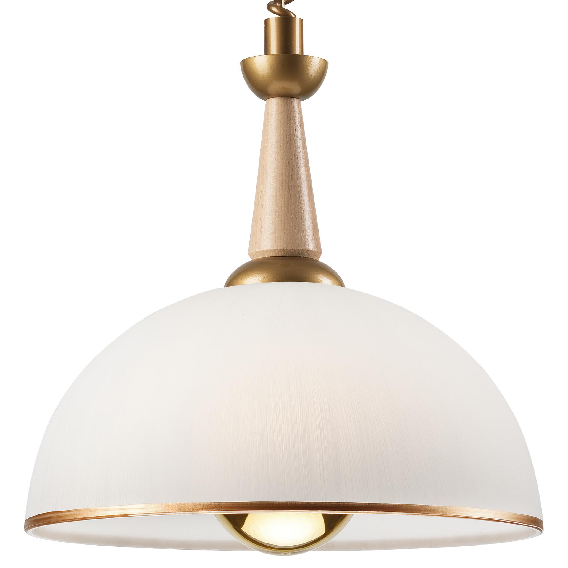 Lamkur Deckenleuchte gold Glas B/H/L: ca. 64x30x64 cm E27 1 Brennstellen