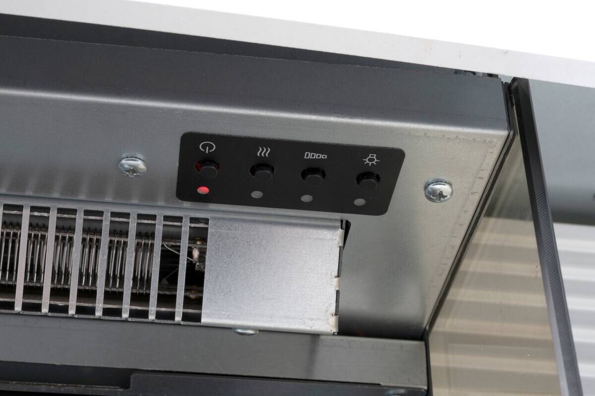 Elektrokamin weiß B/H/L: ca. 20x41,5x81 cm ca. 2000 W