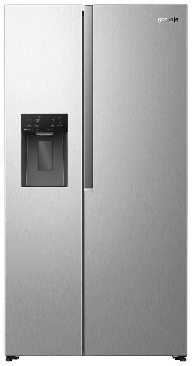 Gorenje Side-by-Side NRS917E61X Inox B/H/T: ca. 91,1x178,6x61,5 cm