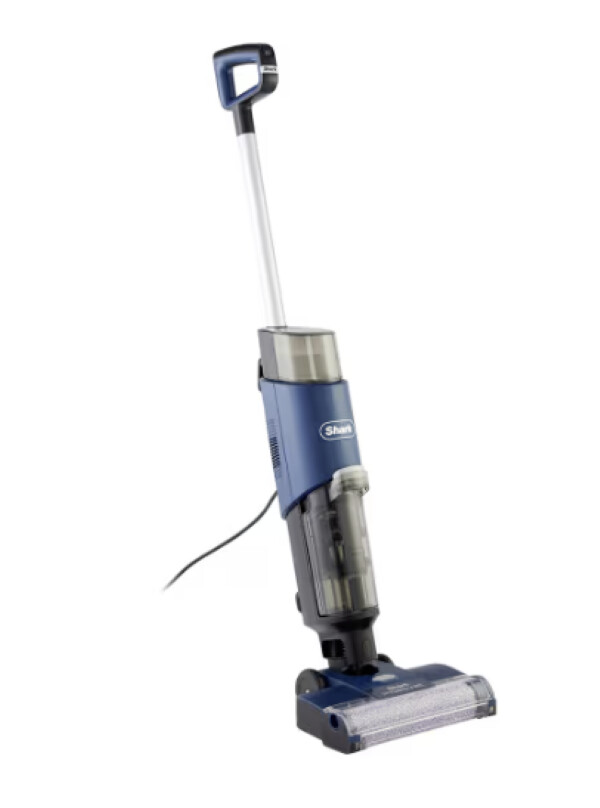 Shark Nass- und Trockensauger blau schwarz Kunststoff B/H/T: ca. 26x28x111 cm