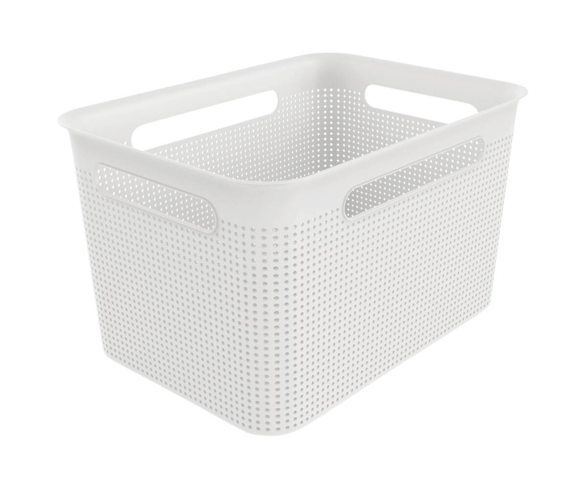 Rotho Aufbewahrungsbox weiß B/H/L: ca. 26x21x36 cm