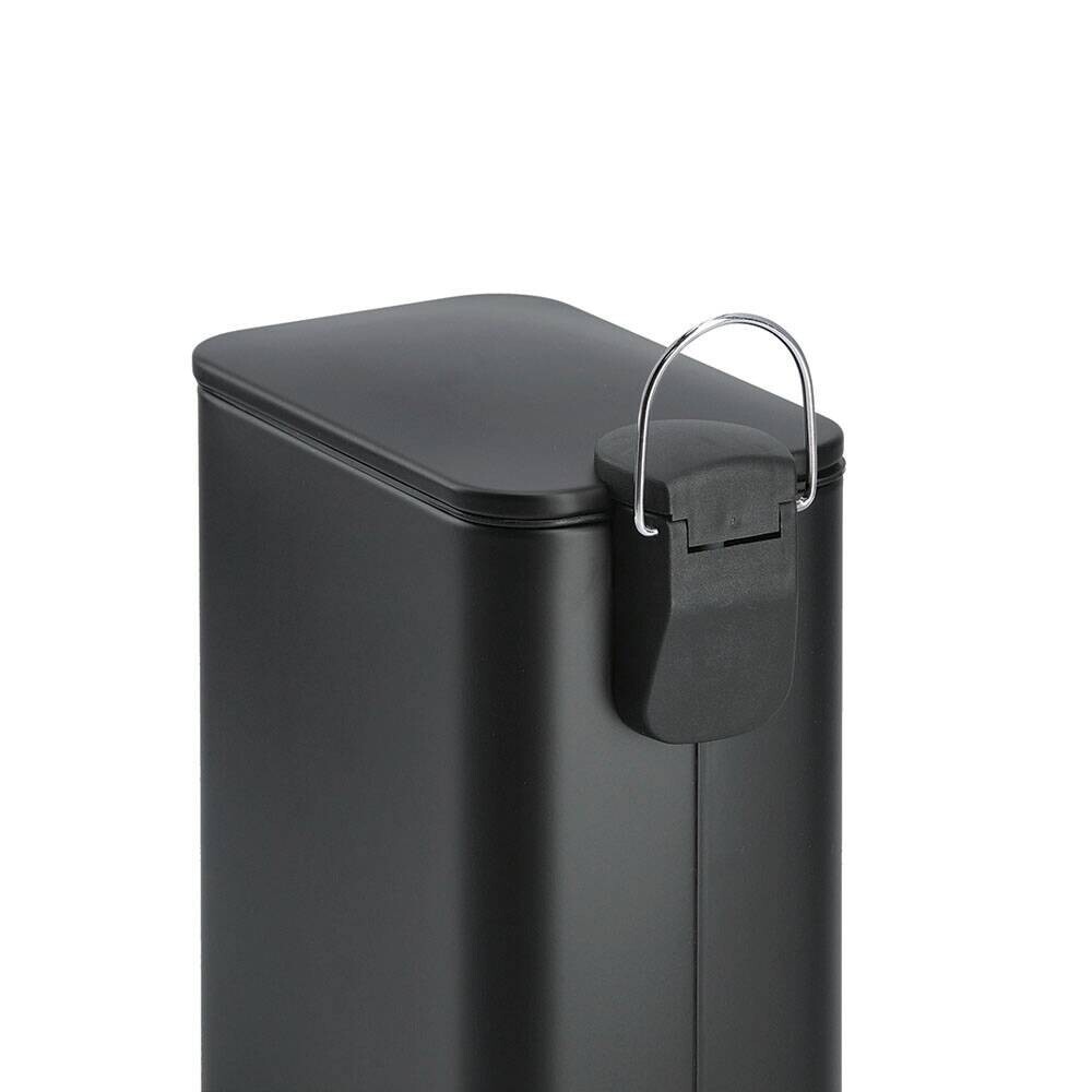 Zeller Treteimer schwarz B/H/L: ca. 14x29x28,7 cm