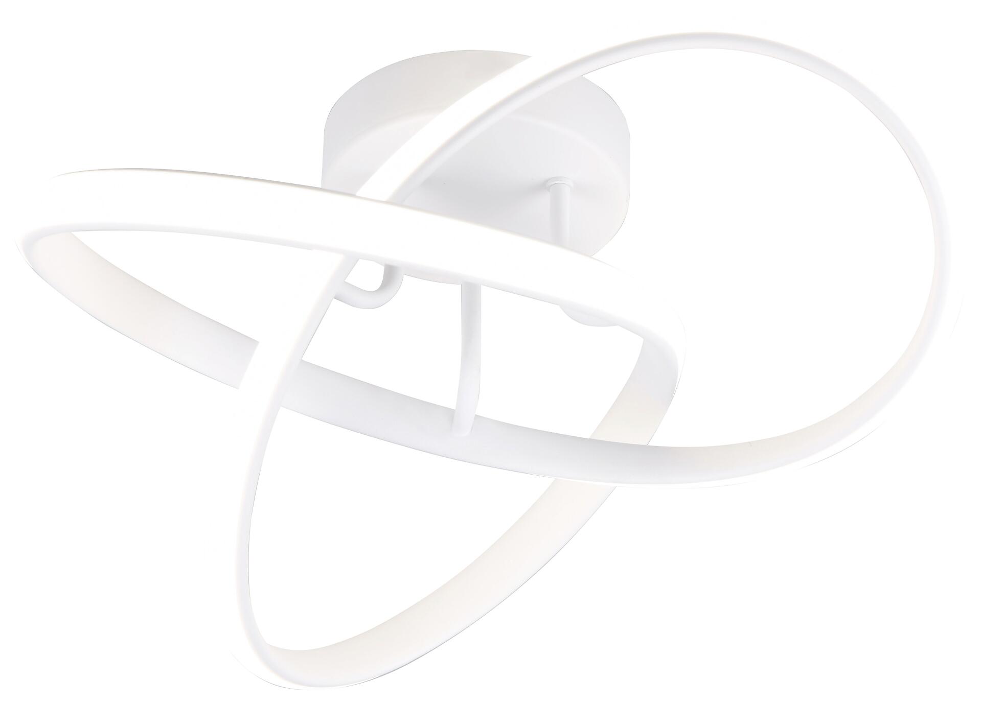 Reality Deckenleuchte Meo weiß Metall H/D: ca. 40x15 cm