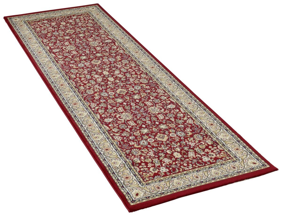 Webteppich Kashmar rot B/L: ca. 80x250 cm