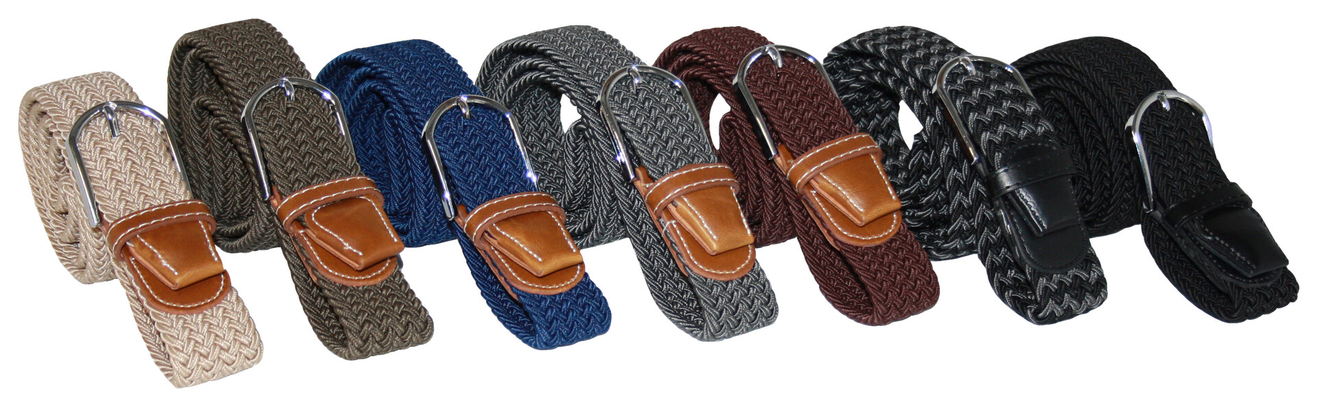 Gürtel sortiert Nylon B/H/L: ca. 4x3x22 cm