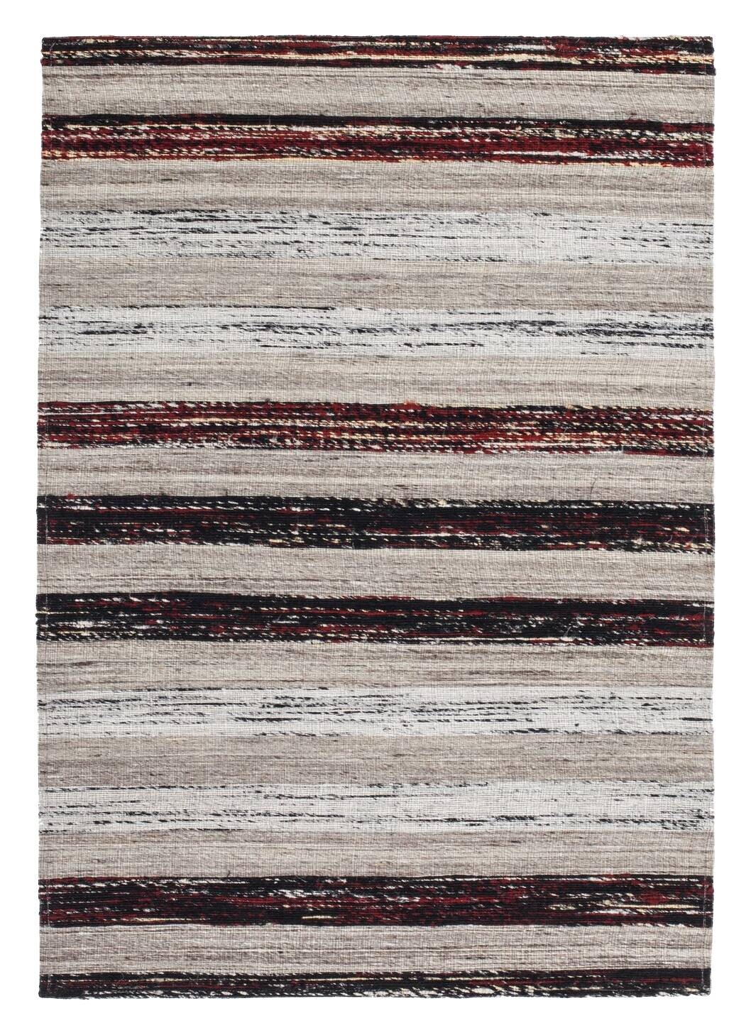 Kayoom Kurzflorteppich Duarte 210 schwarz B/L: ca. 80x150 cm