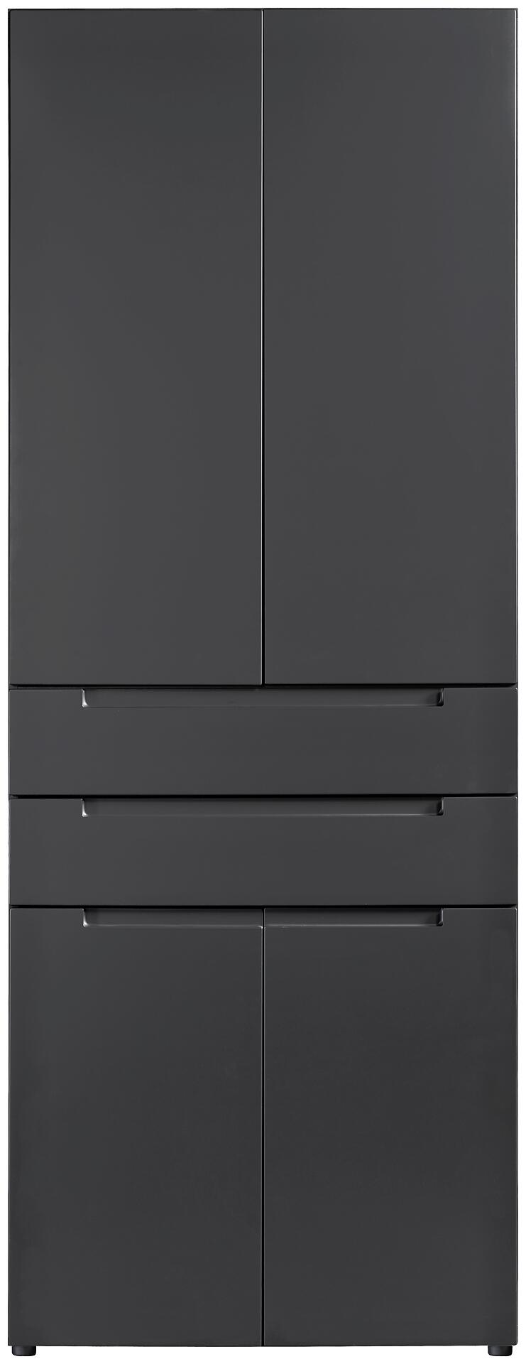 Mehrzweckschrank Mailand 63 anthrazit B/H/T: ca. 80x218x35 cm