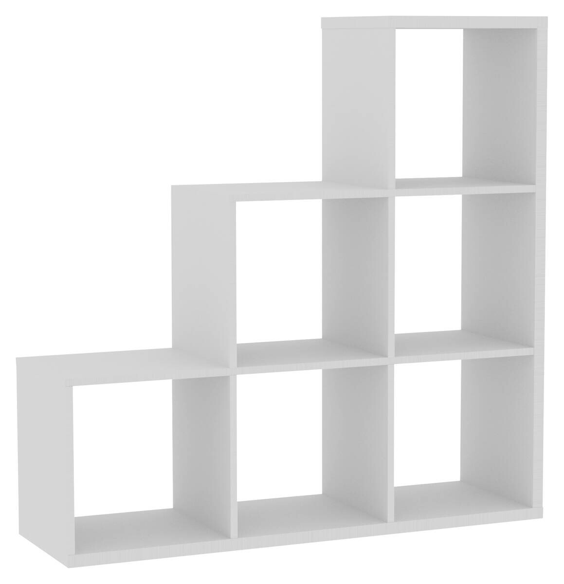 Stufenregal Max Step weiß B/H/T: ca. 106x107x33 cm