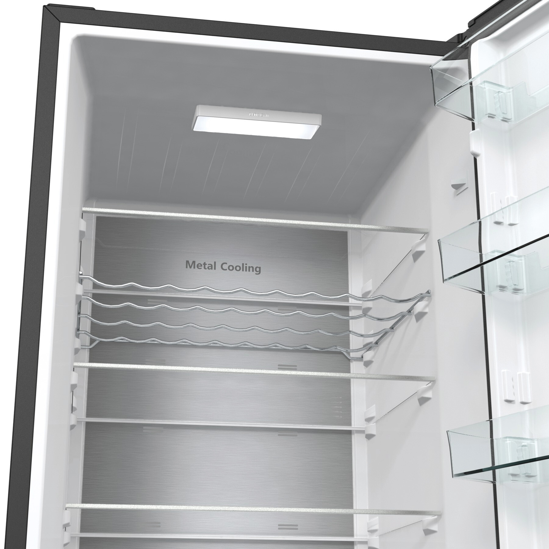 Hisense Kühl-/Gefrierkombination RM469N4AFD1 schwarz