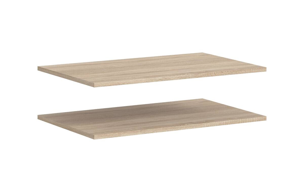 Einlegeböden-Set ZUBEHÖR 2er Eiche Sonoma B/H/T: ca. 77x2x48 cm