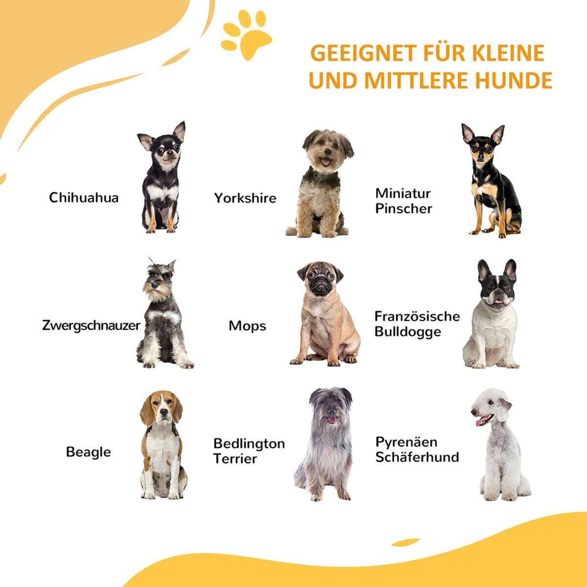 PawHut Türschutzgitter weiß Kunststoff B/H/L: ca. 4x76x100 cm