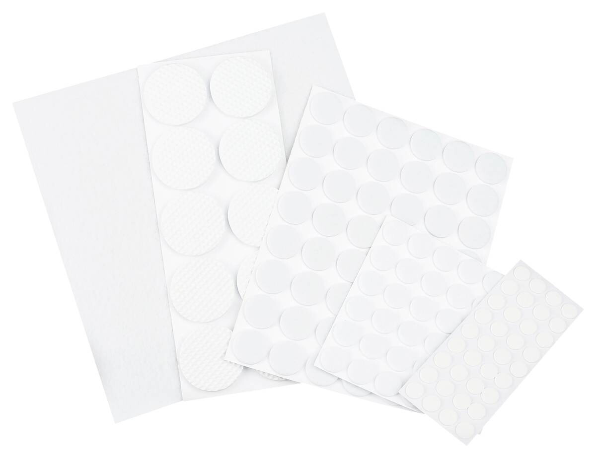 POCOline Filzgleiter weiß 131 tlg.