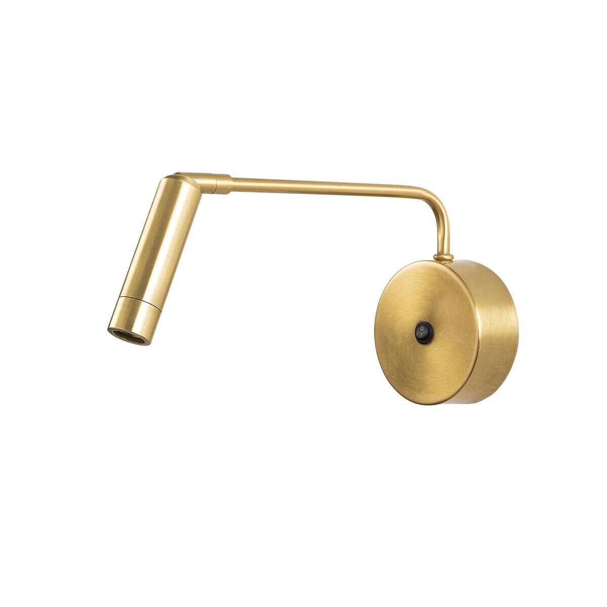 Opviq Wandleuchte 892OPV1282 schwarz gelb Aluminium B/H/L: ca. 27x15x10 cm 1 Brennstellen