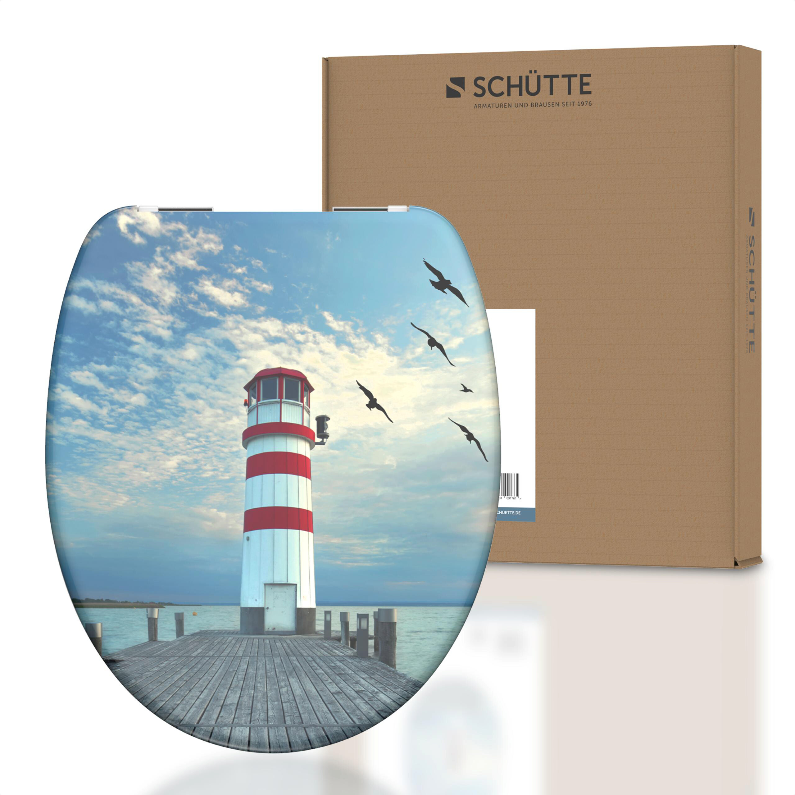 Schütte WC-Sitz LIGHTHOUSE Duroplast