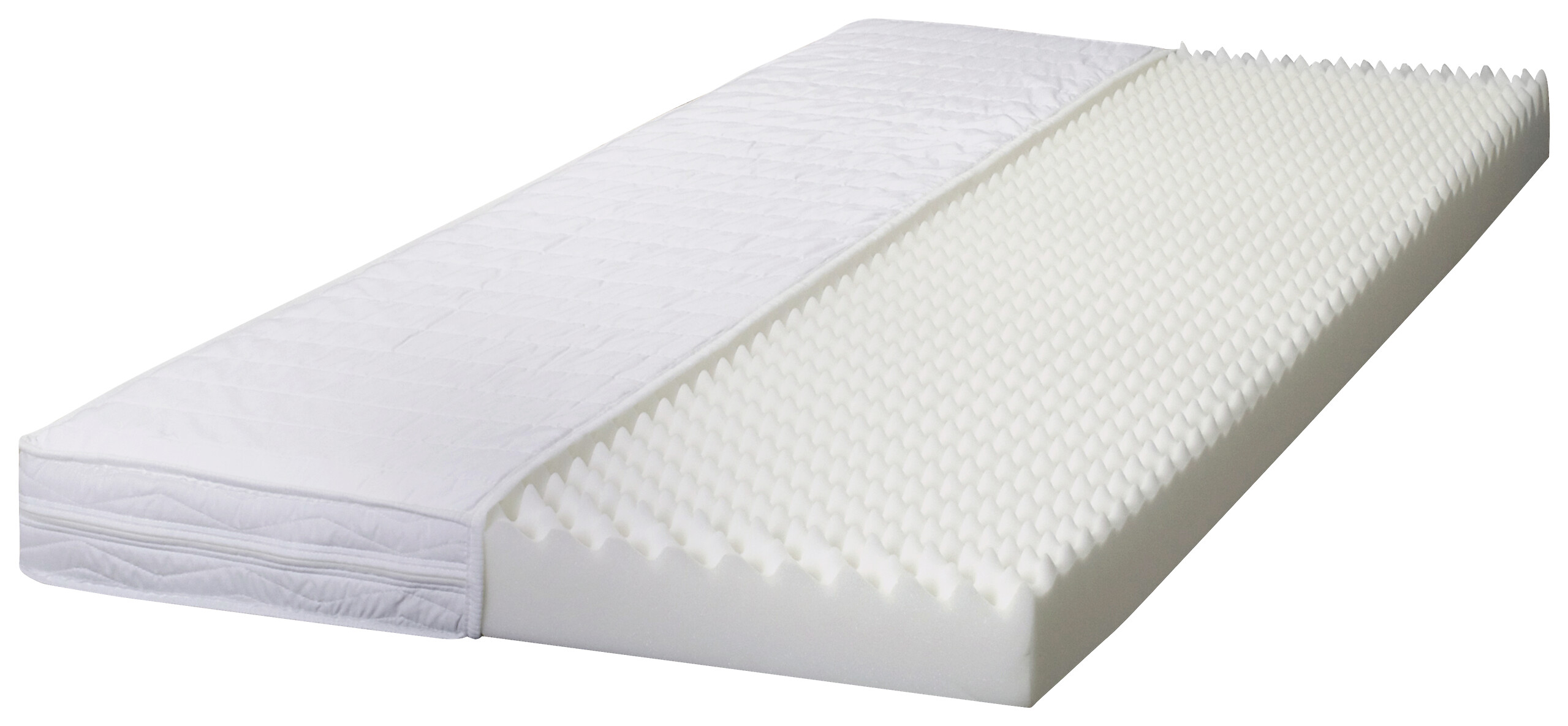 Rollmatratze Prag weiß Liegefläche B/L: ca. 90x200 cm