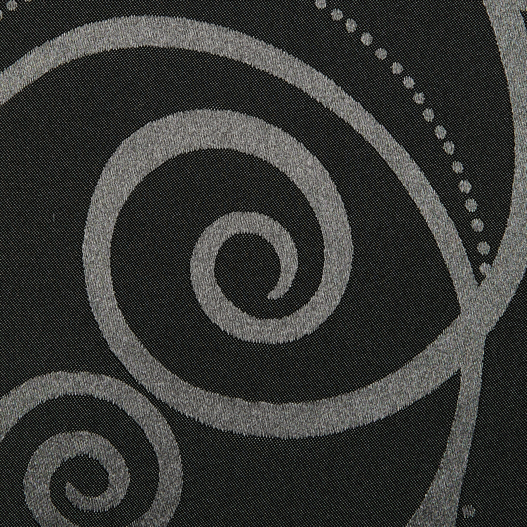 silver edition Dekovorhang Triest schwarz B/H: ca. 140x245 cm