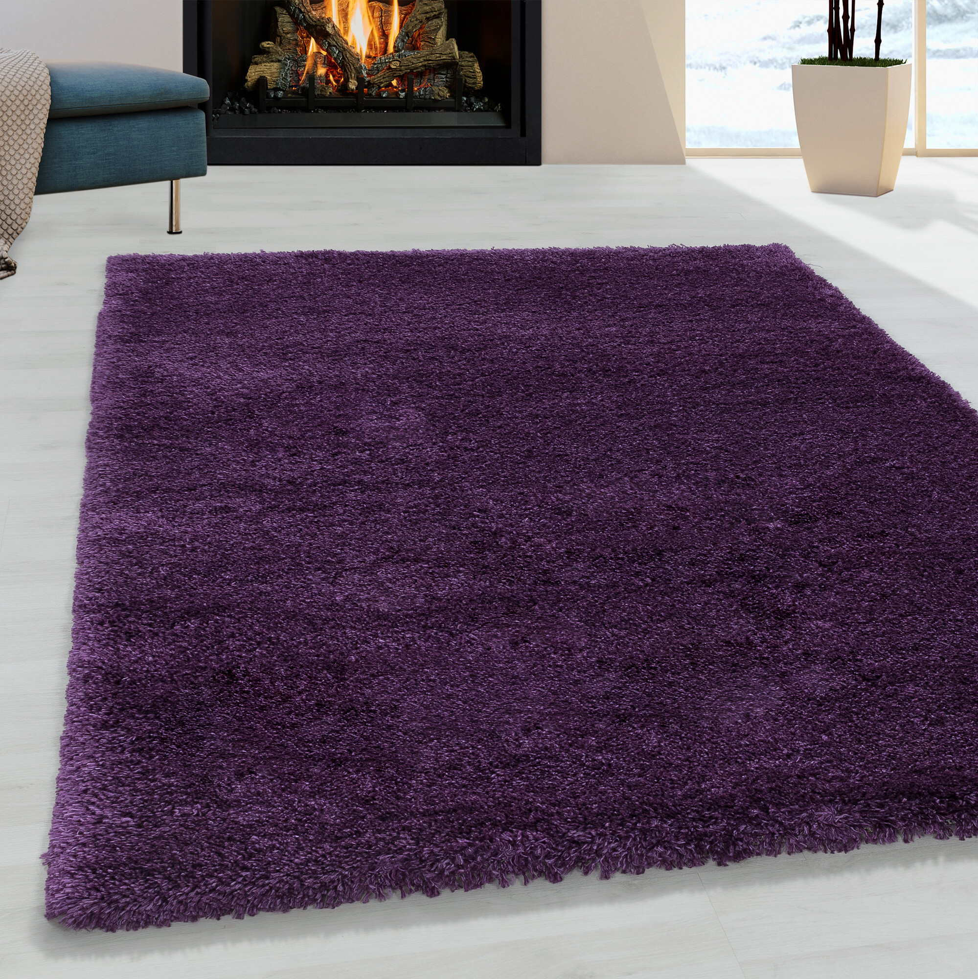 Ayyildiz Teppich FLUFFY lila B/L: ca. 60x110 cm Ayyildiz Teppich FLUFFY lila B/L: ca. 60x110 cm