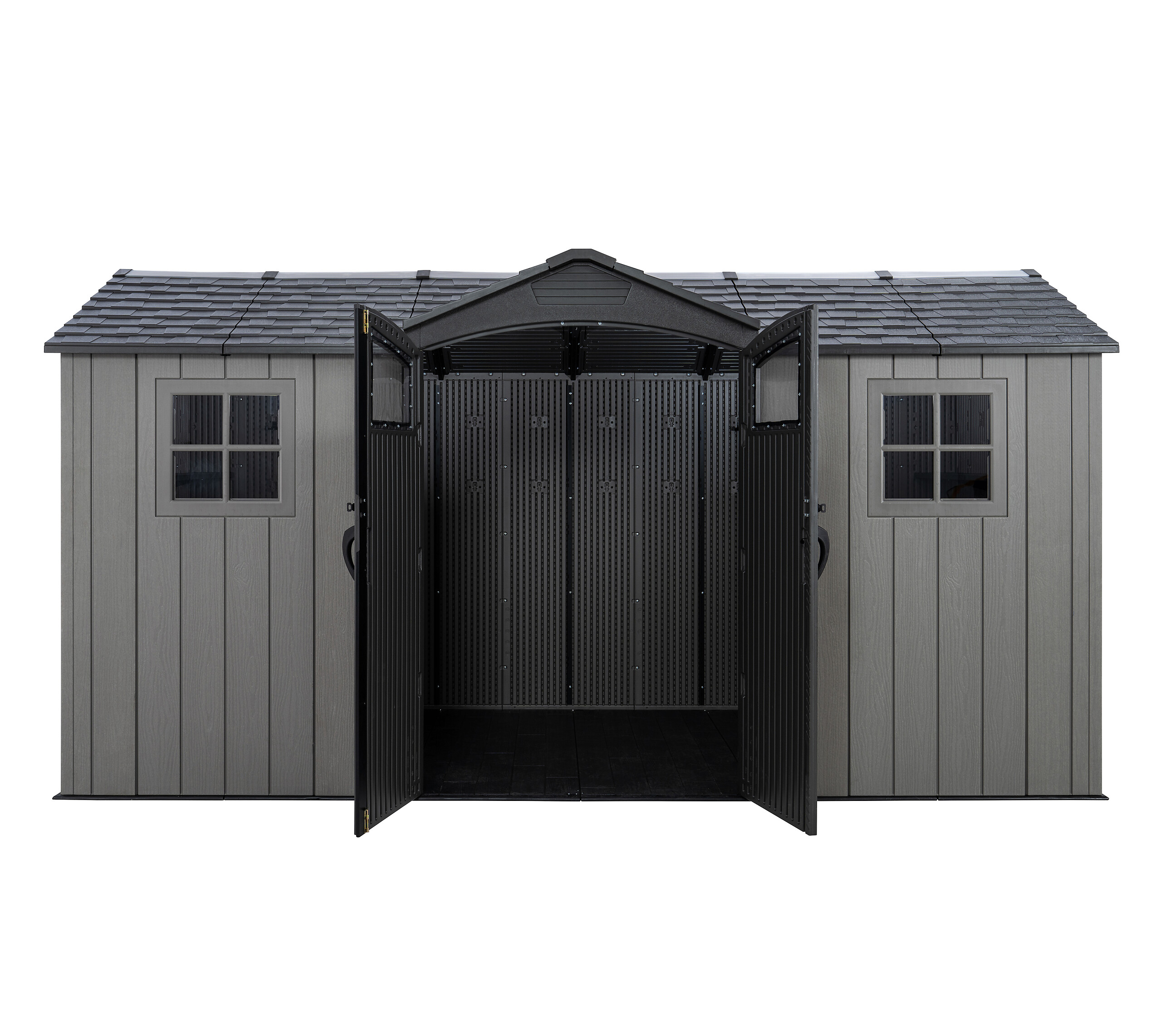 Lifetime Gerätehaus Kentucky grau B/H/L: ca. 427x265x206 cm