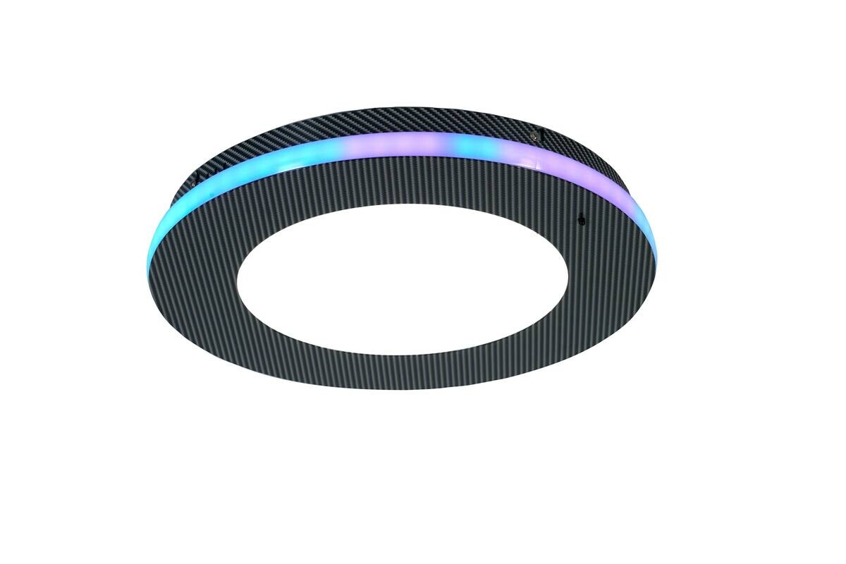 POCOline Deckenleuchte Timur schwarz Metall D: ca. 40 cm