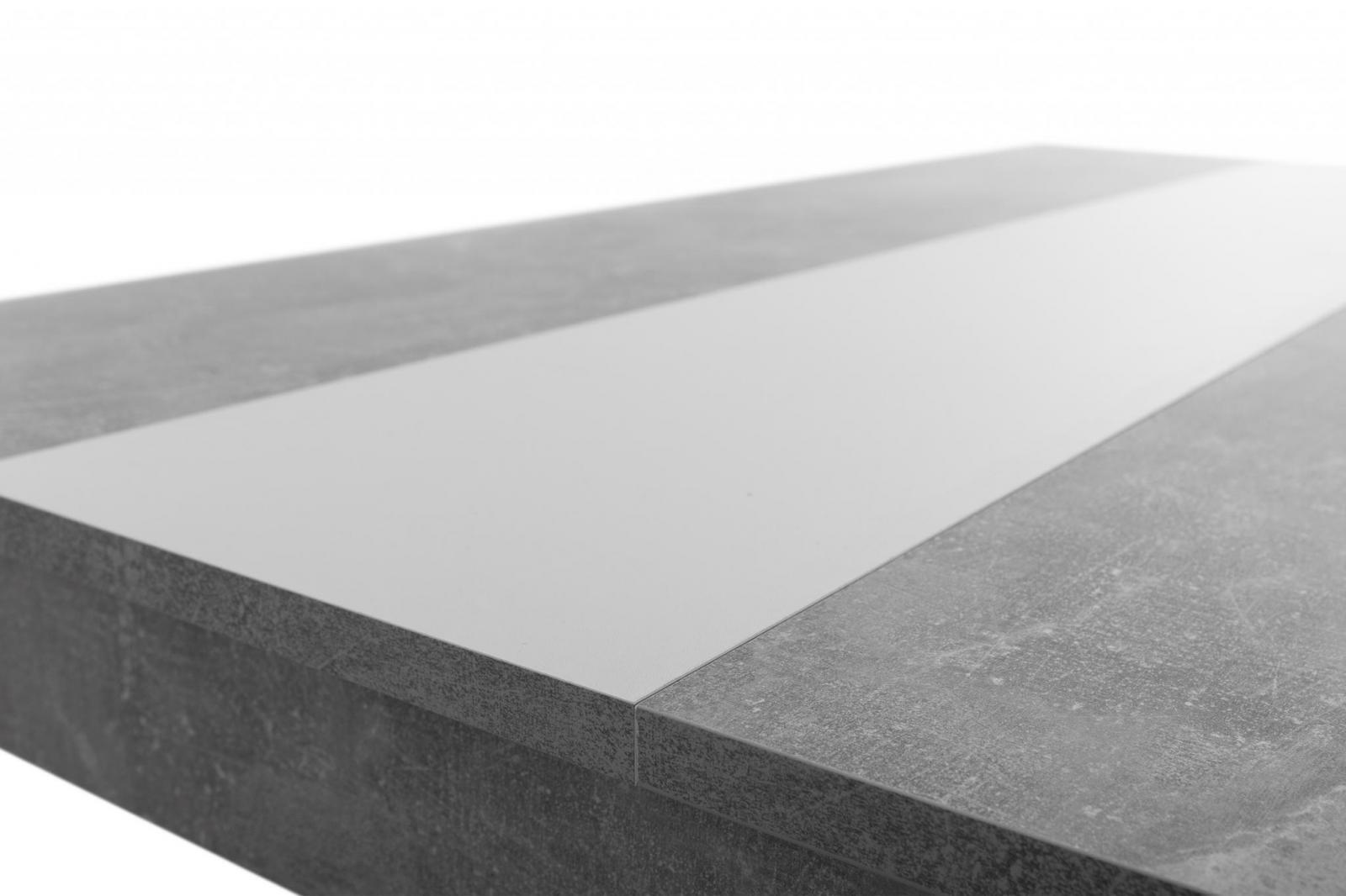 Esstisch Niklas Beton Optik B/H/T: ca. 138x74x80 cm