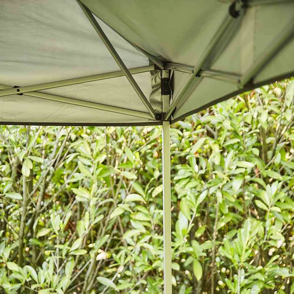 Gardamo Pavillon EASYUP Stahl Polyester B/H/L: ca. 300x270x300 cm