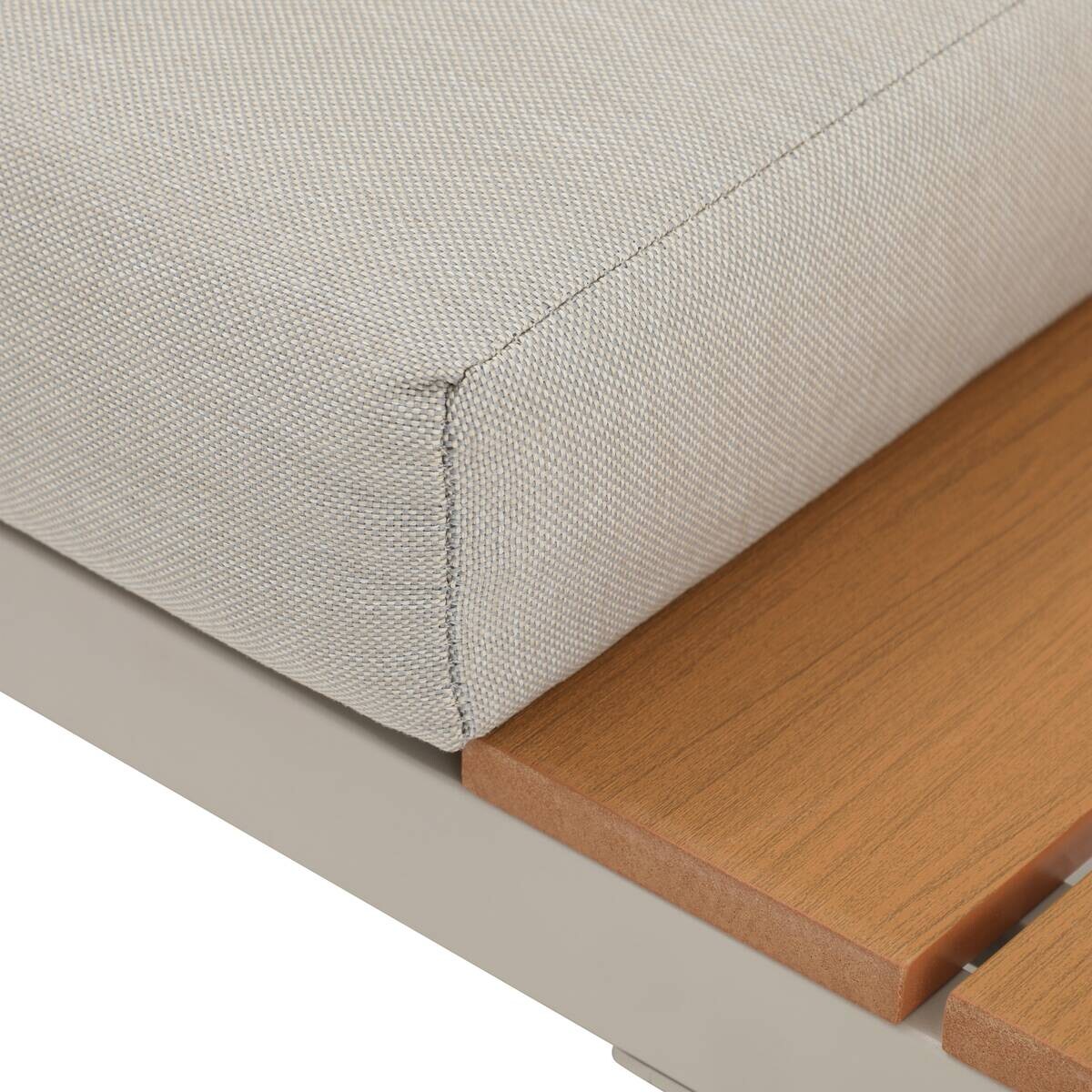 POCOline Gartensitzgruppe Onno hellgrau Stahl